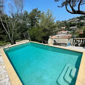 Bas De Avec Piscine Privée Partagée Proche Bord De , Cagnes-sur-Mer France